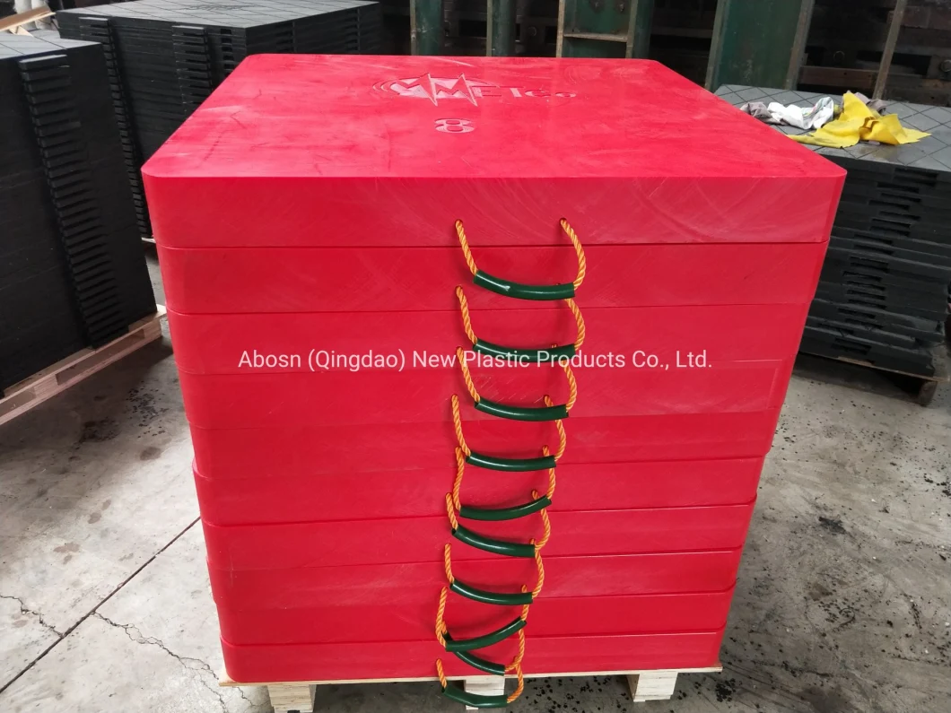 Plastic Ground Pads Crane Outrigger UHMWPE Pads