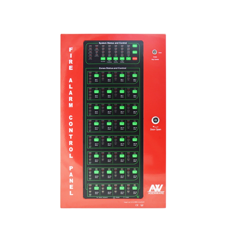 Conventional User-Friendly Evacuation Fire Alarm Control Panel System